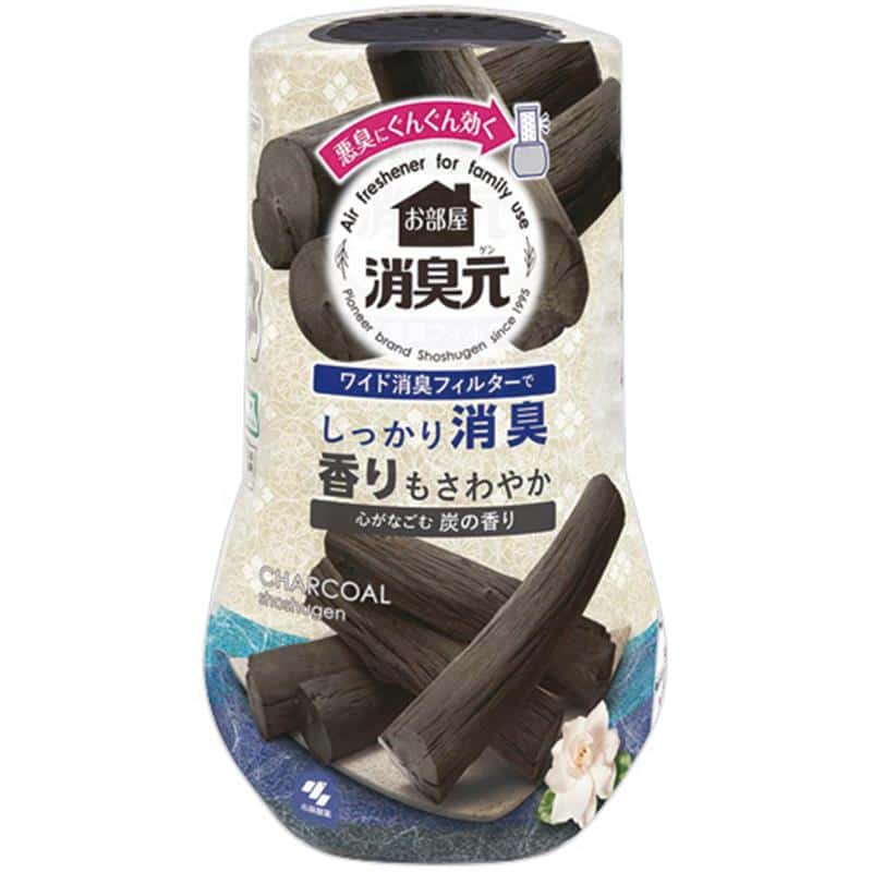 小林製薬 お部屋の消臭元 心がなごむ炭の香り 1セット(3本) （ご注文単位1セット）【直送品】