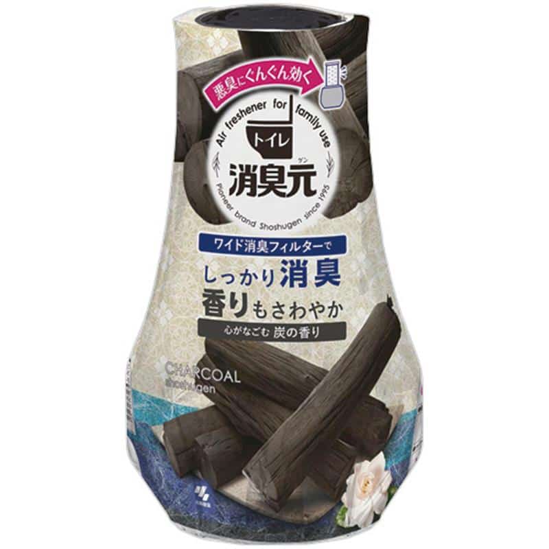 小林製薬 トイレの消臭元 心がなごむ炭の香り 1セット(3本) （ご注文単位1セット）【直送品】