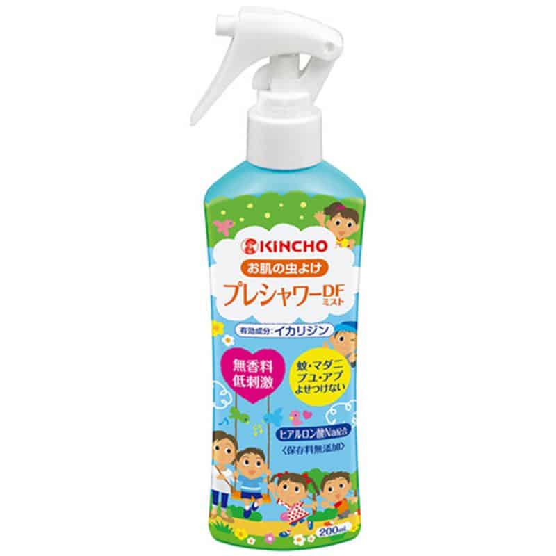 大日本除蟲菊 KINCHO お肌の虫よけ プレシャワーDF ミスト 無香料 200mL 1本 (ご注文単位1本)【直送品】