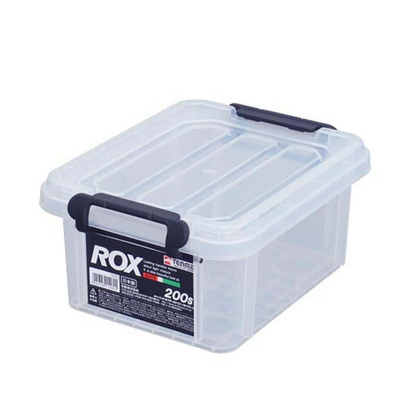 天馬 ロックス 200S W160×D210×H100mm クリア 1セット(12個) （ご注文単位1セット）【直送品】