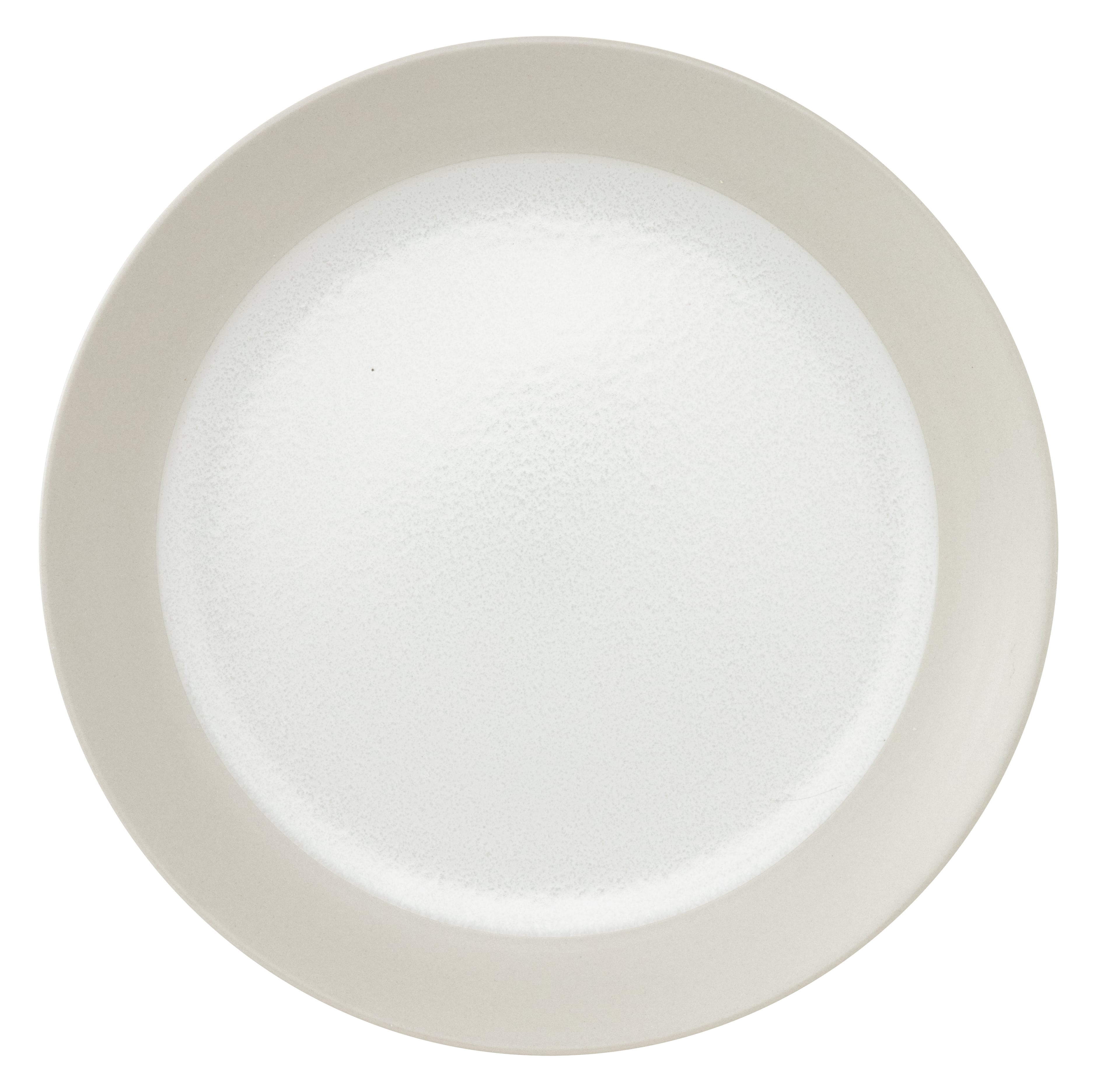 山万 サラサ　ラスティックホワイト　26.5cmプレート 1個（ご注文単位1個）【直送品】