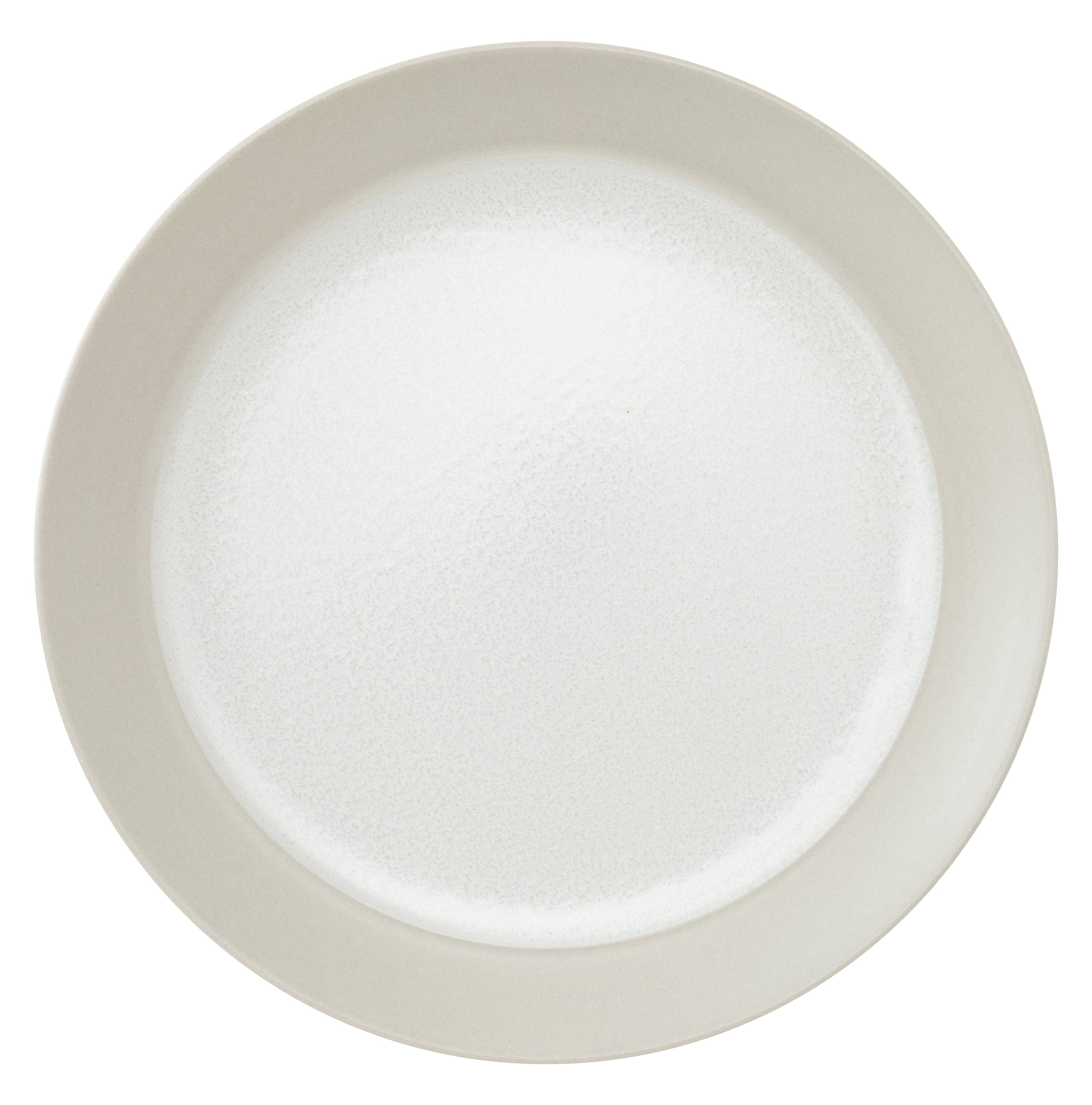 山万 サラサ　ラスティックホワイト　23.5cmプレート 1個（ご注文単位1個）【直送品】