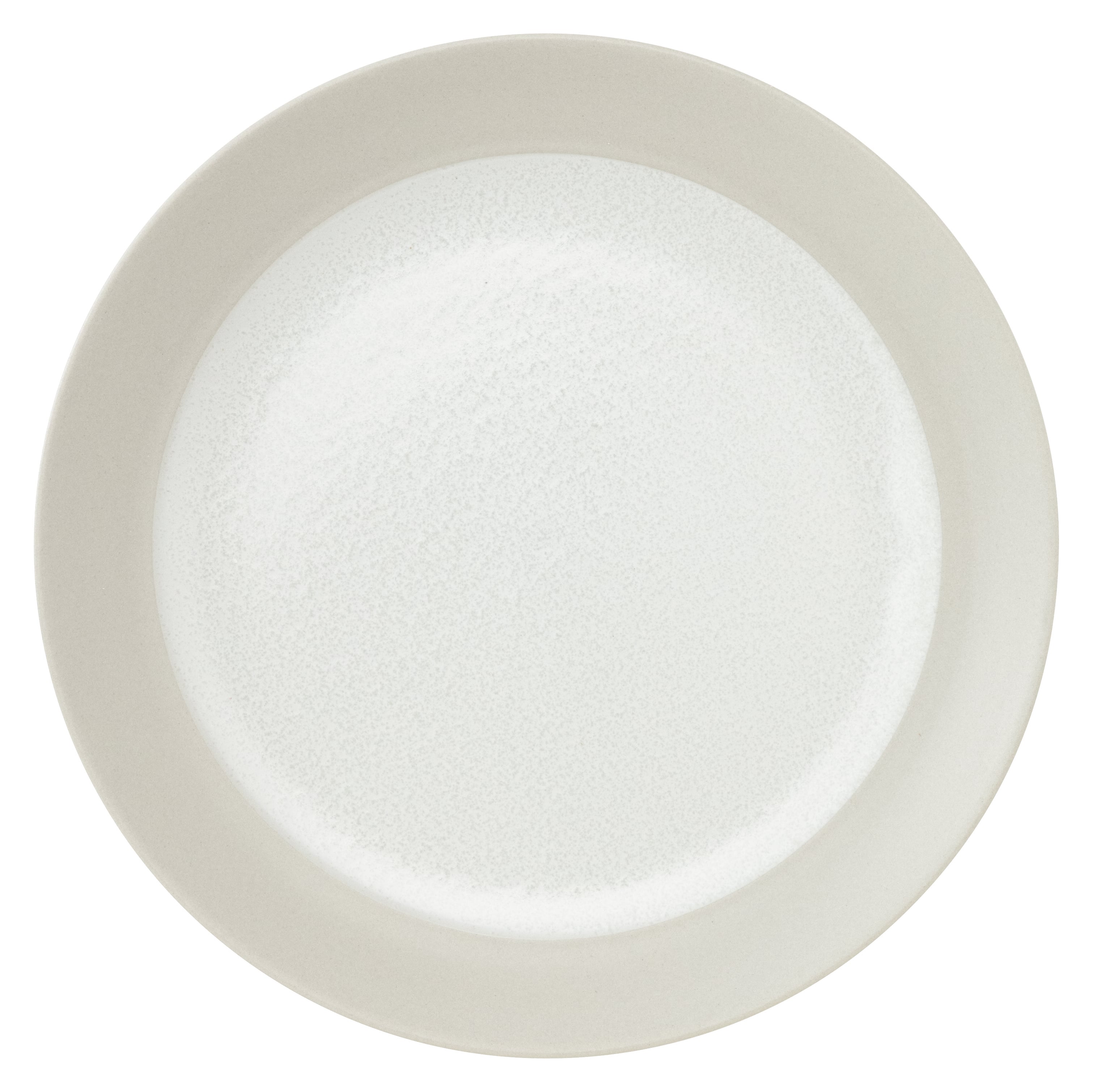 山万 サラサ　ラスティックホワイト　21.5cmプレート 1個（ご注文単位1個）【直送品】