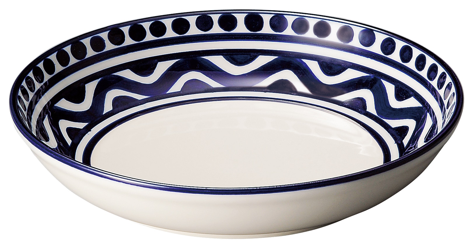 山万 バッケ　22.5cmパスタボウル 1個（ご注文単位1個）【直送品】