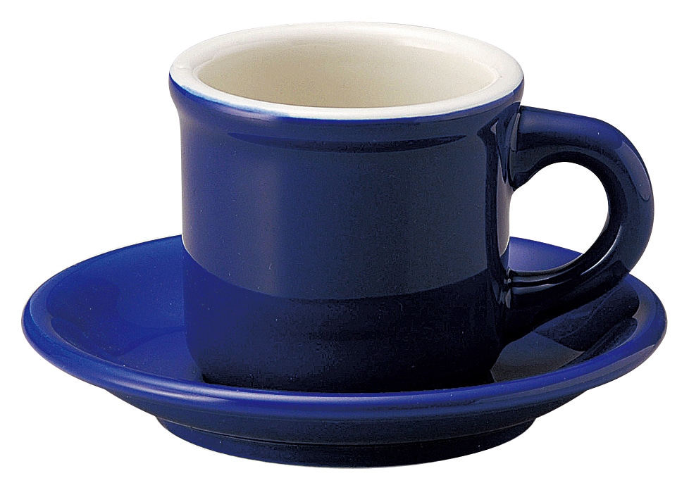 山万 カントリーサイド　サファイア　コーヒーカップ ※カップ単品のみ 1個（ご注文単位1個）【直送品】