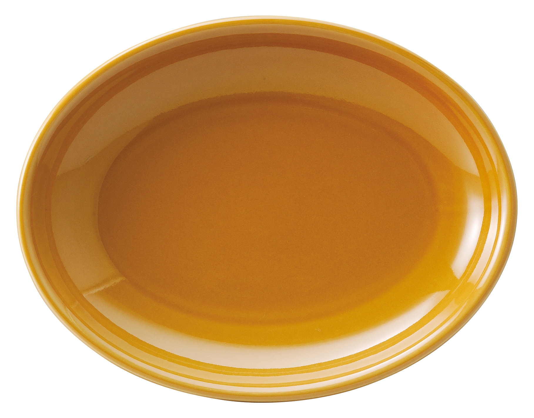 山万 カントリーサイド　アンバー　28.5cmオーバルプラター 1個（ご注文単位1個）【直送品】