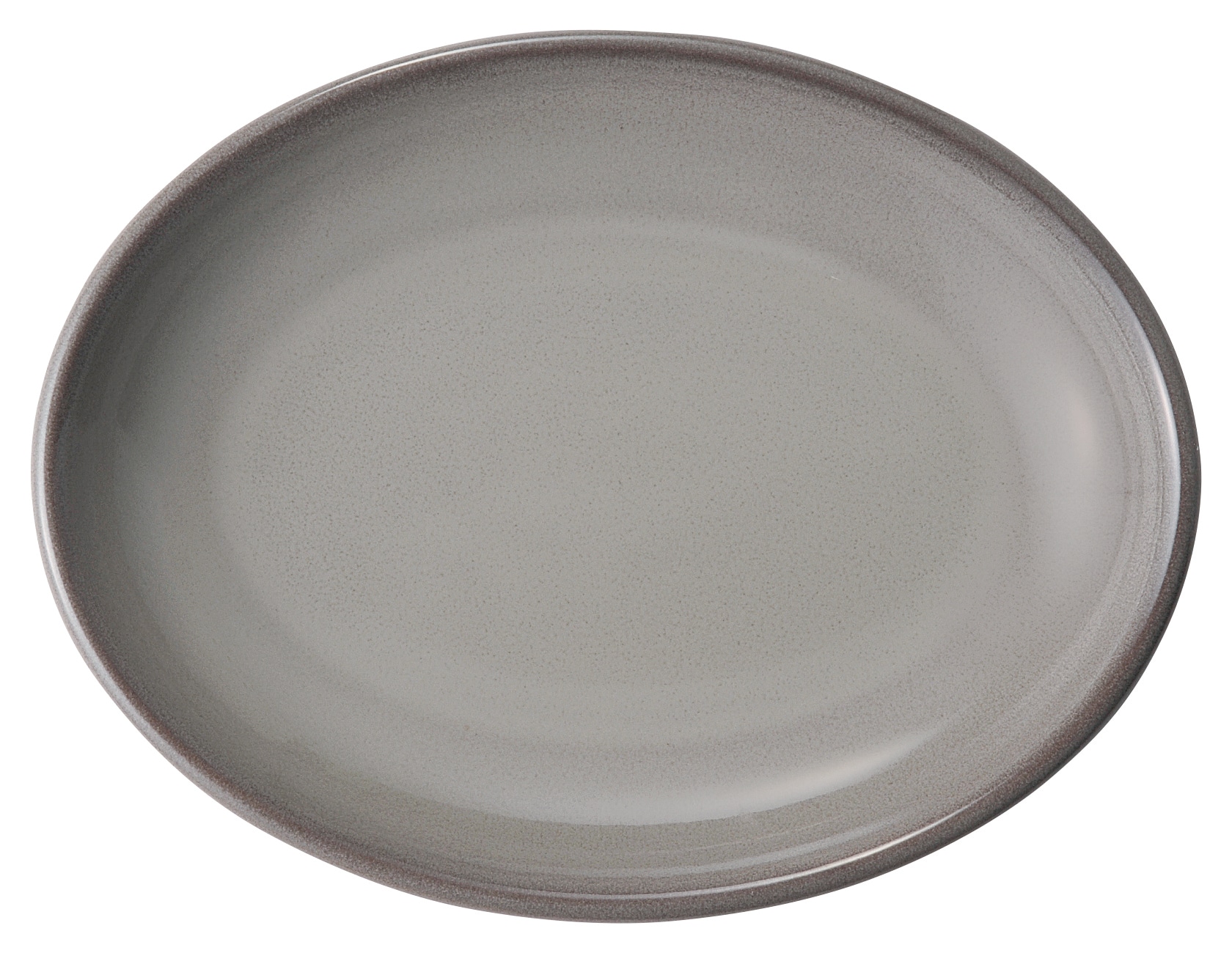 山万 カントリーサイド　ストームグレー　28.5cmオーバルプラター 1個（ご注文単位1個）【直送品】