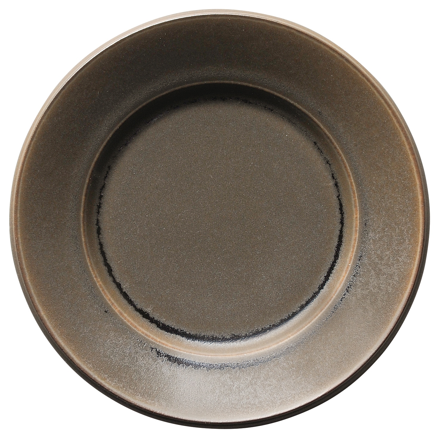 山万 スパダ　ラバブラウン　17.5cmプレート 1個（ご注文単位1個）【直送品】