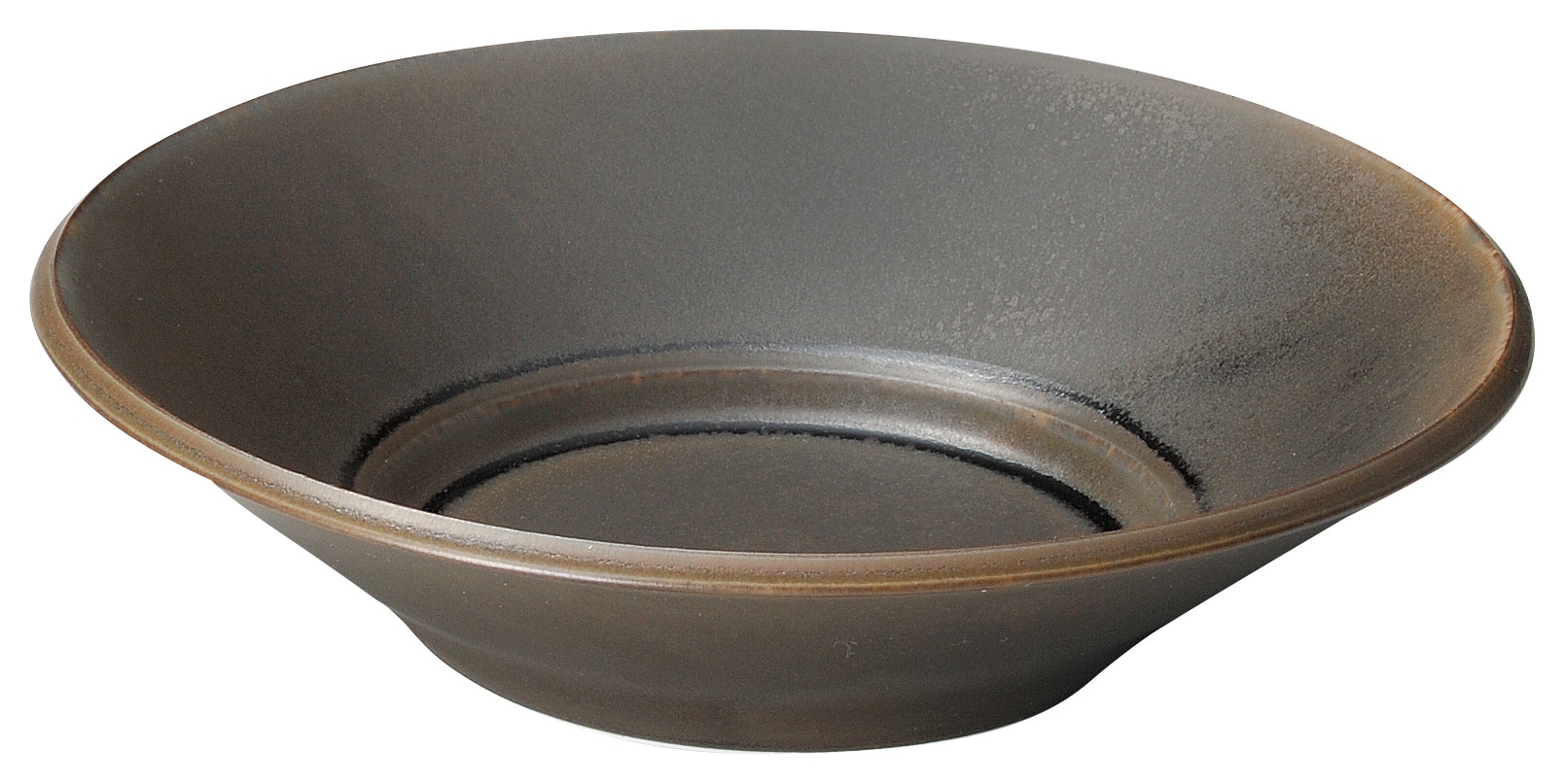 山万 スパダ　ラバブラウン　21cm浅ボウル 1個（ご注文単位1個）【直送品】