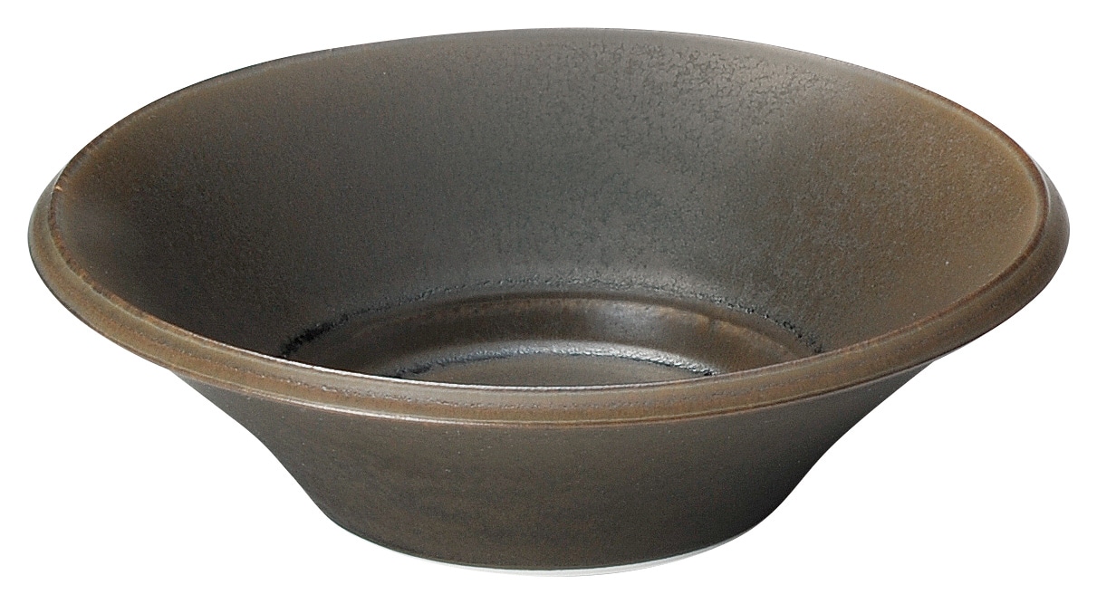 山万 スパダ　ラバブラウン　15.5cm浅ボウル 1個（ご注文単位1個）【直送品】