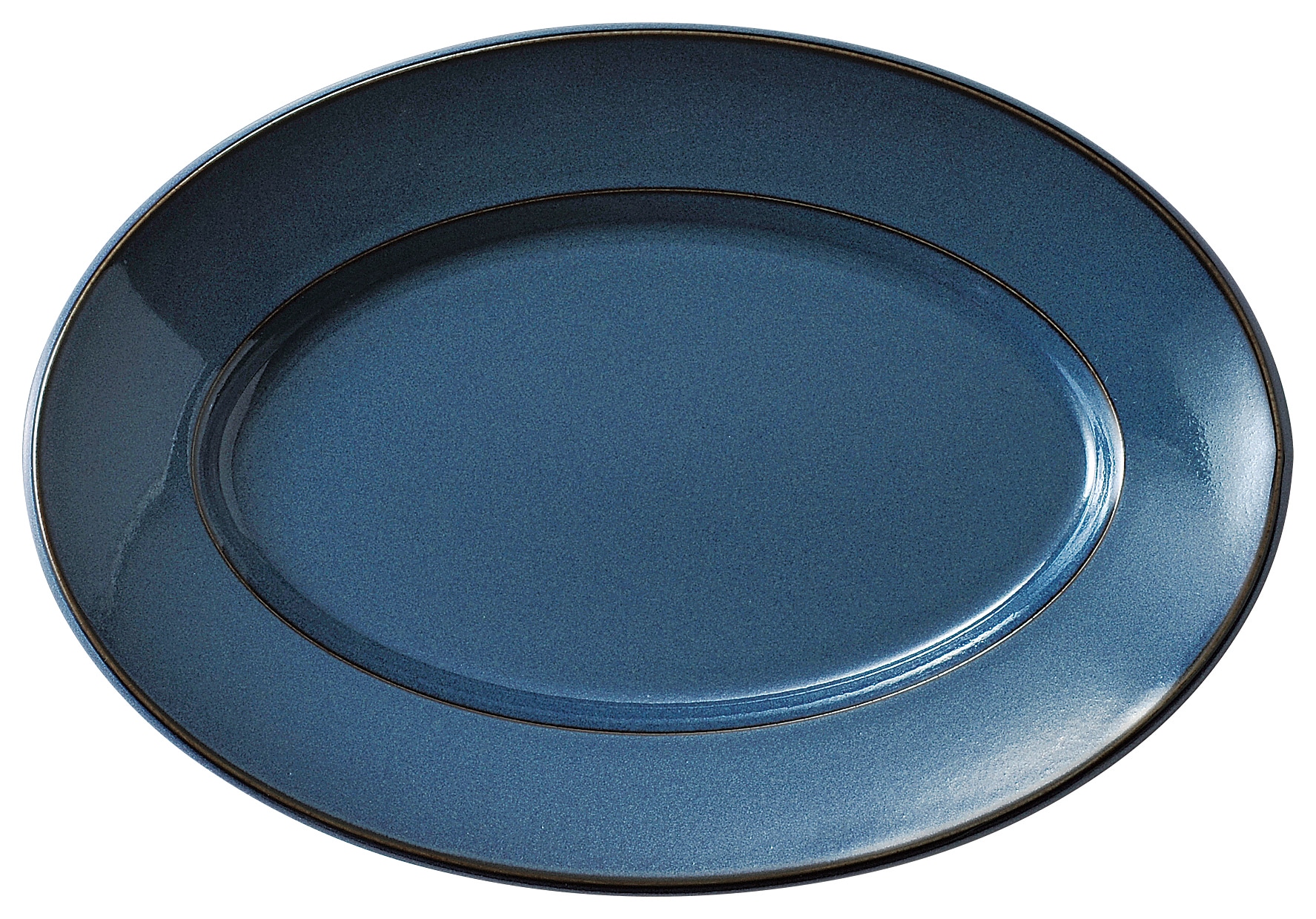 山万 スパダ　スカンジナビアンブルー　31.5cmプラター 1個（ご注文単位1個）【直送品】