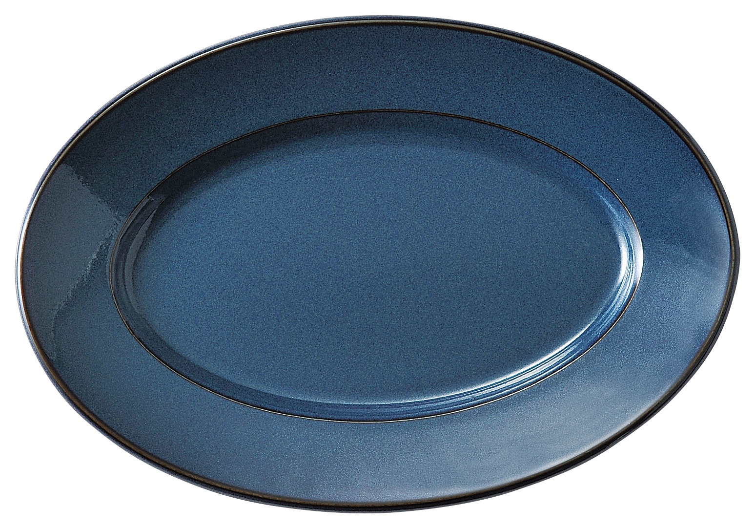 山万 スパダ　スカンジナビアンブルー　27.5cmプラター 1個（ご注文単位1個）【直送品】