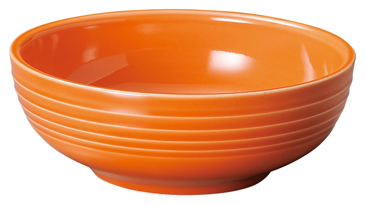 山万 オービット　マンダリンオレンジ　17cmボウル 1個（ご注文単位1個）【直送品】