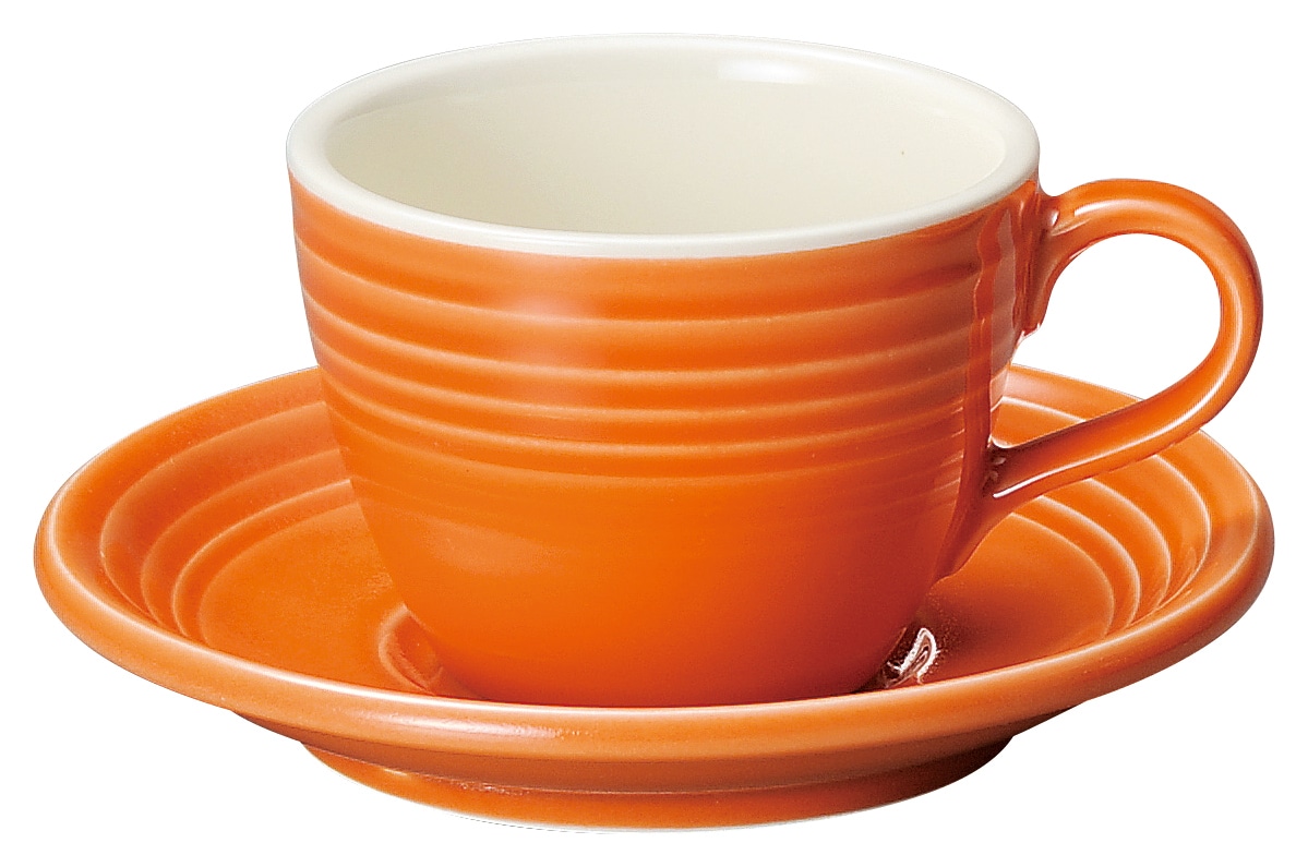 山万 オービット　マンダリンオレンジ　コーヒーカップ ※カップ単品のみ 1個（ご注文単位1個）【直送品】