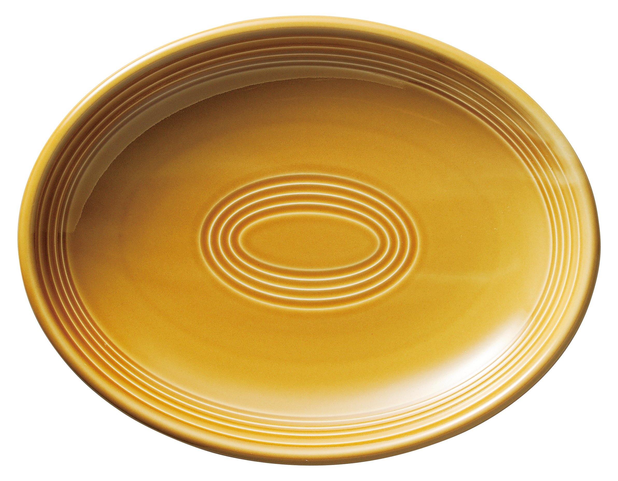 山万 オービット　メローアンバー　28.5cmプラター 1個（ご注文単位1個）【直送品】