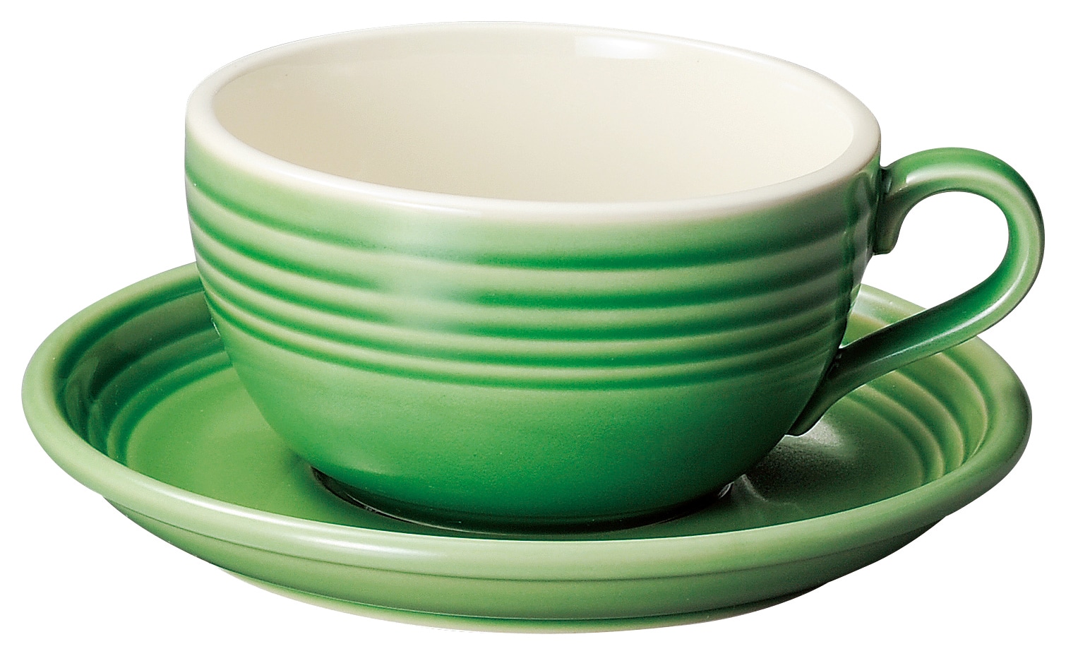 山万 オービット　メドウグリーン　ラテソーサー ※ソーサー単品のみ1個（ご注文単位1個）【直送品】