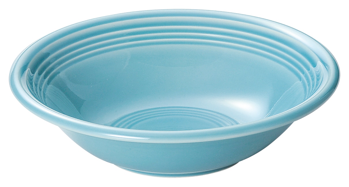 山万 オービット　ターコイズブルー　20cmスープボウル 1個（ご注文単位1個）【直送品】