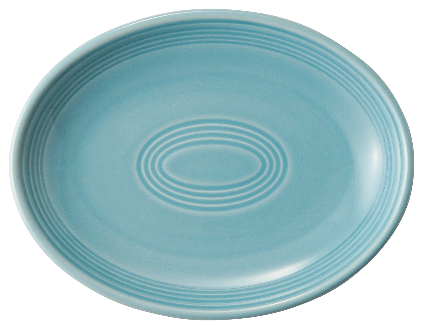山万 オービット　ターコイズブルー　28.5cmプラター 1個（ご注文単位1個）【直送品】