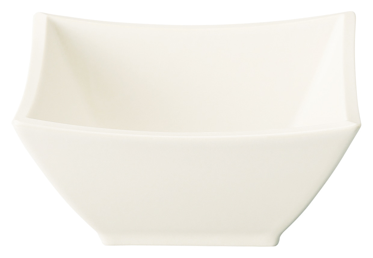 山万 カルマ　スノーホワイト　10.5cmスクエアーボウル 1個（ご注文単位1個）【直送品】