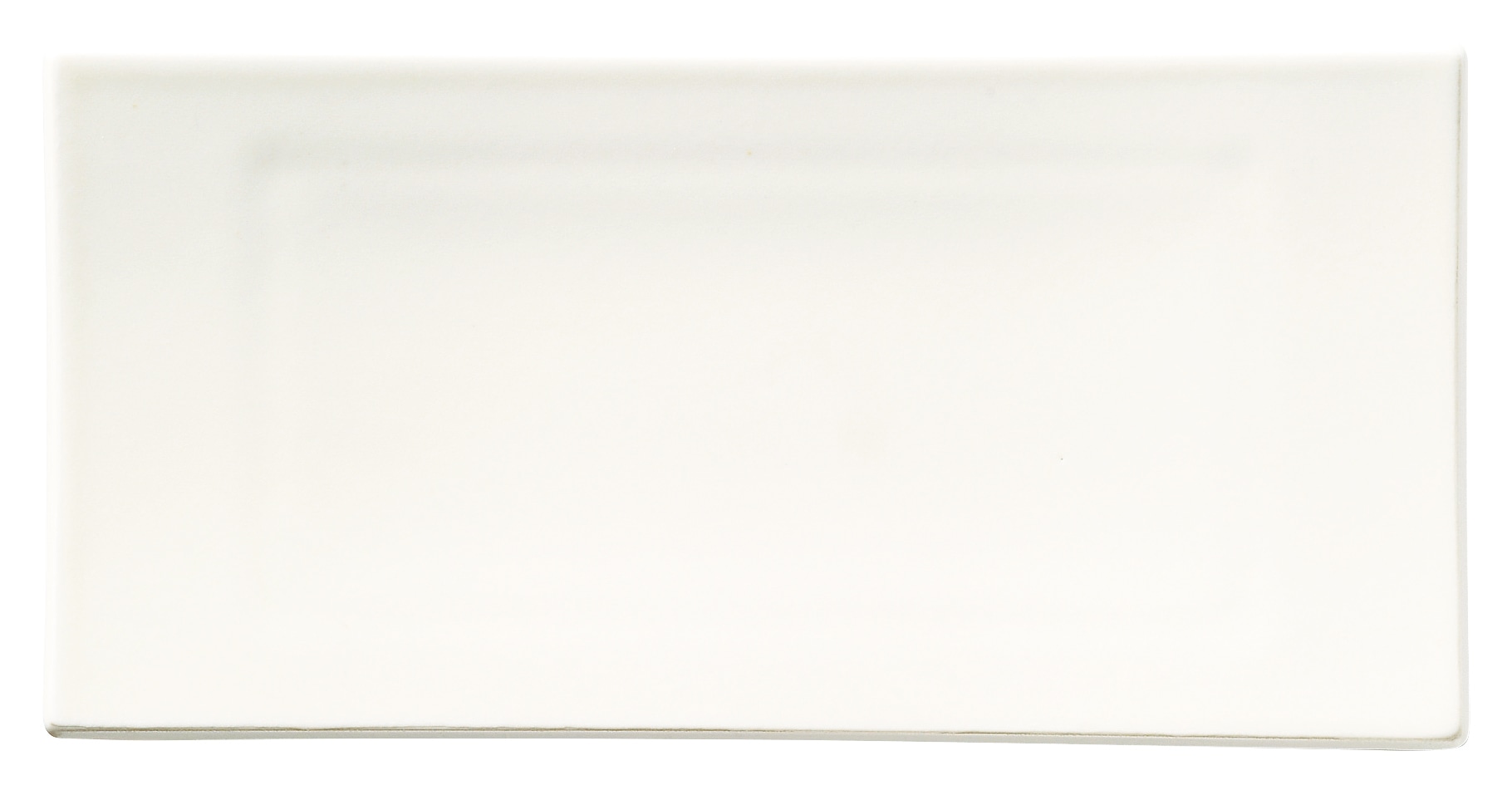 山万 カルマ　スノーホワイト　26cm長角皿 1個（ご注文単位1個）【直送品】