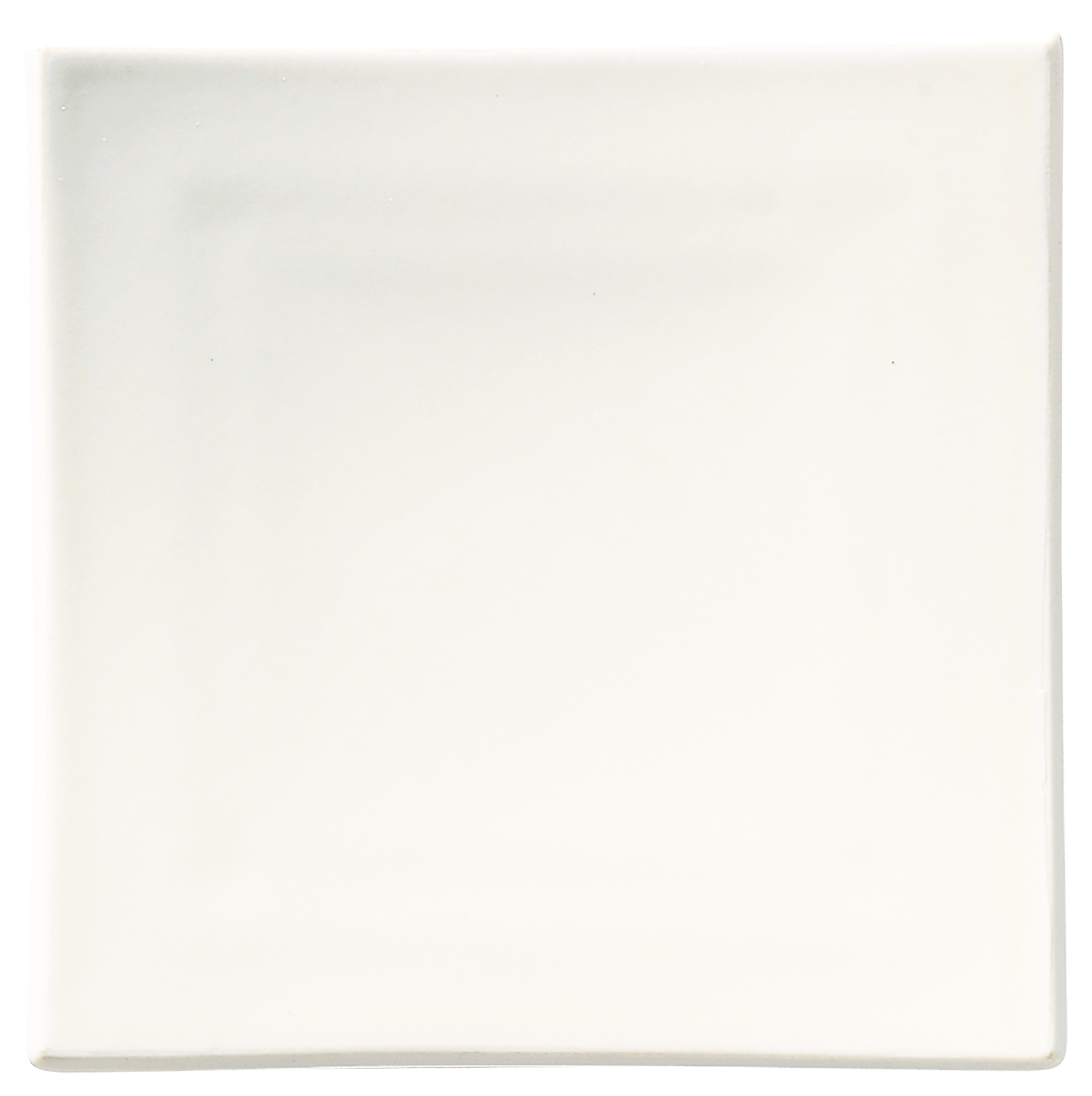 山万 カルマ　スノーホワイト　25cmスクエアープレート 1個（ご注文単位1個）【直送品】