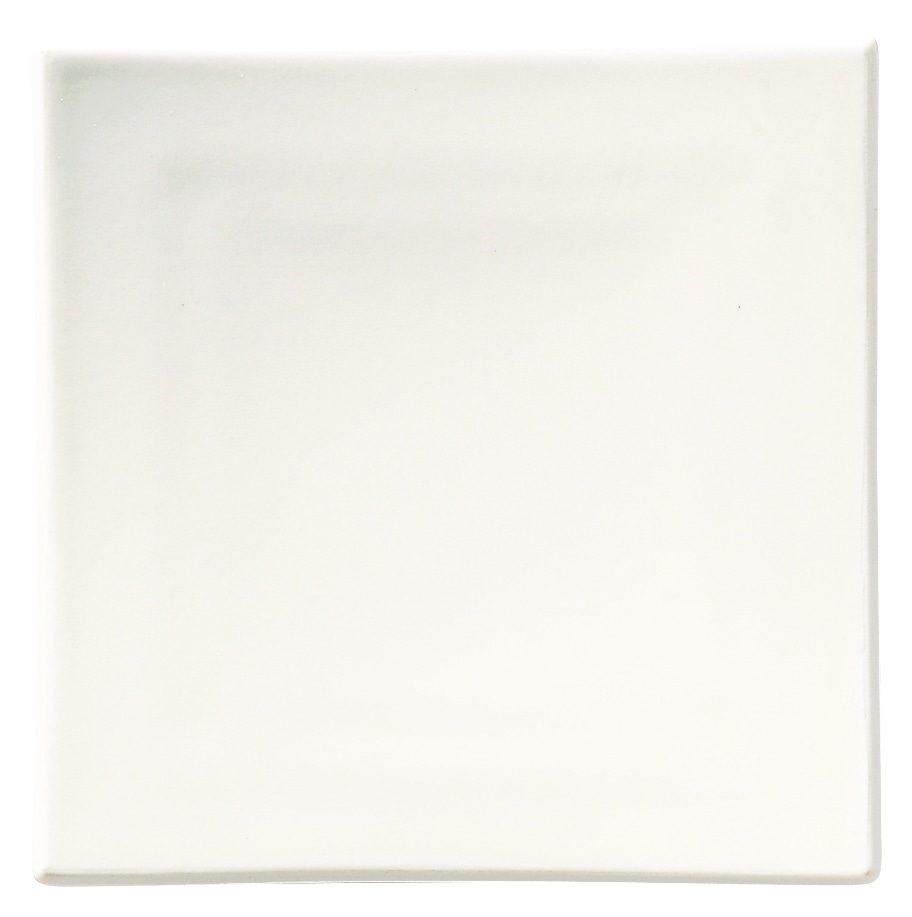 山万 カルマ　スノーホワイト　13cmスクエアープレート 1個（ご注文単位1個）【直送品】