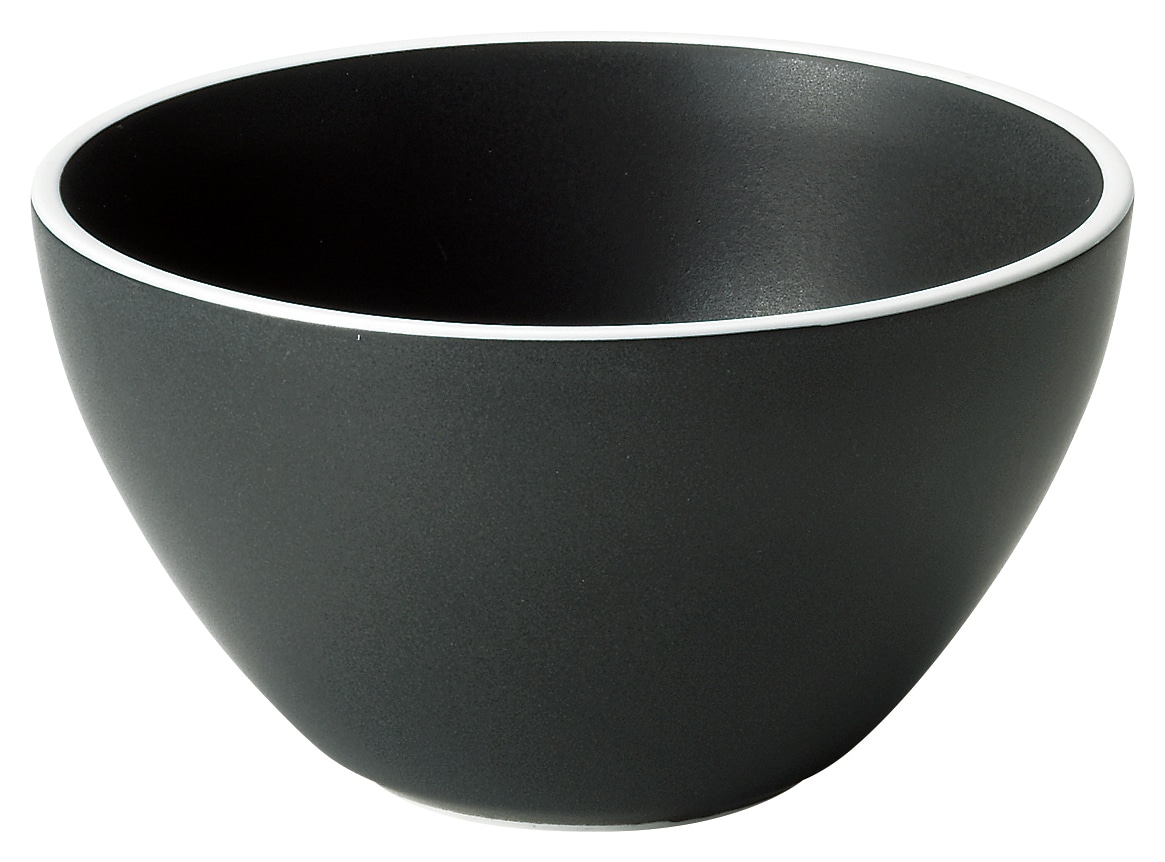 山万 カルマ カーボンブラック 13.5cmマルチボウル 1個(ご注文単位1個)【直送品】