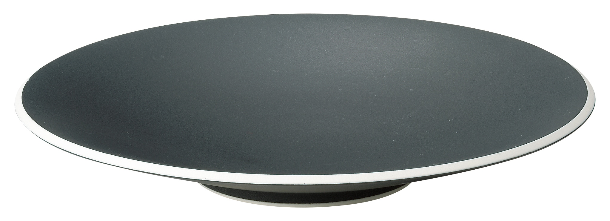 山万 カルマ カーボンブラック 23cm浅ボウル 1個(ご注文単位1個)【直送品】