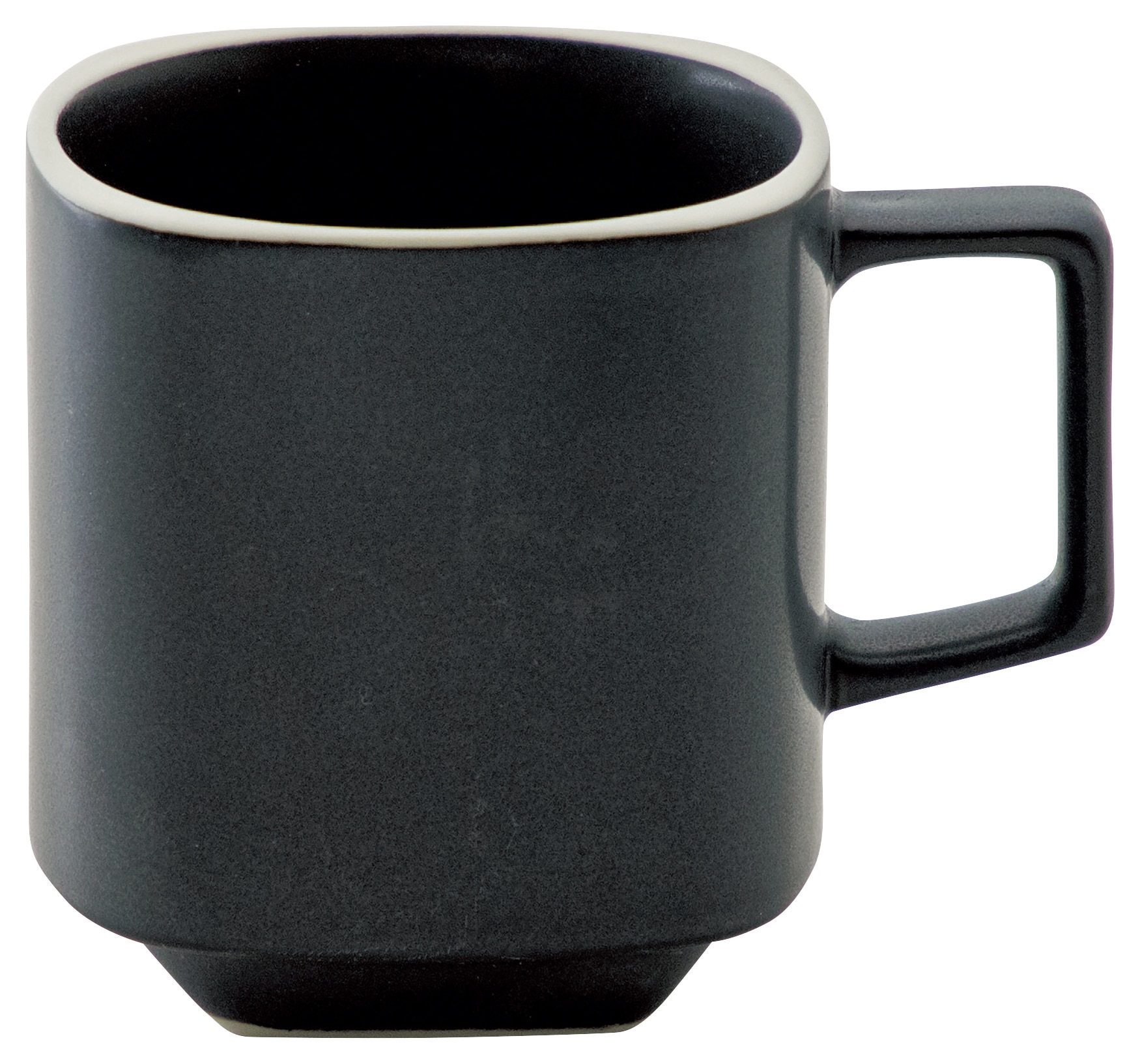 山万 カルマ　カーボンブラック　スタックマグカップ 1個（ご注文単位1個）【直送品】