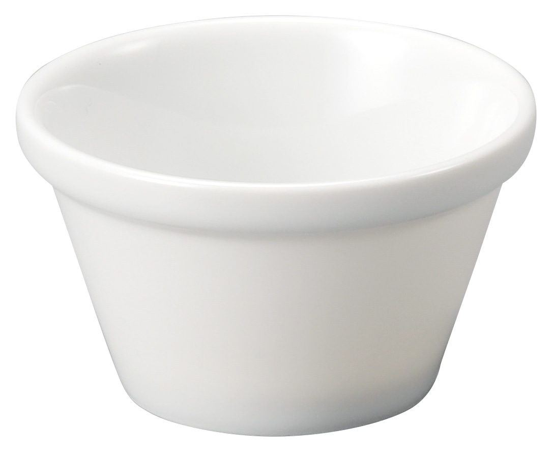 山万 オービット　フロスティーホワイト　6cmソースカップ 1個（ご注文単位1個）【直送品】