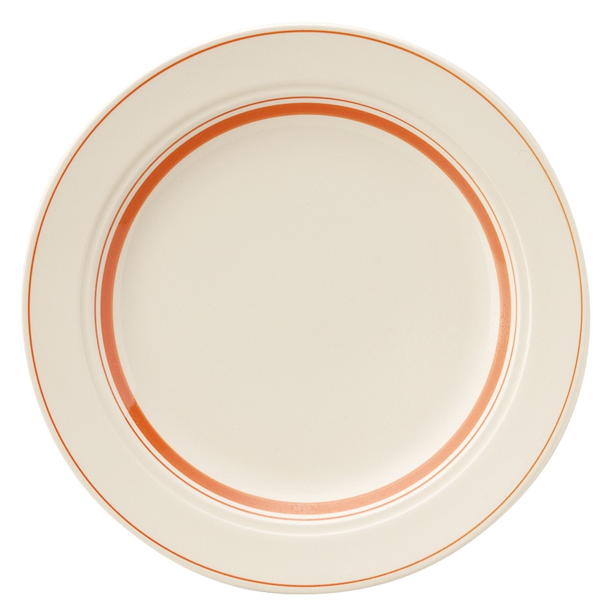 山万 カントリーサイド　ソーバーオレンジ　23cmミート皿 1個（ご注文単位1個）【直送品】
