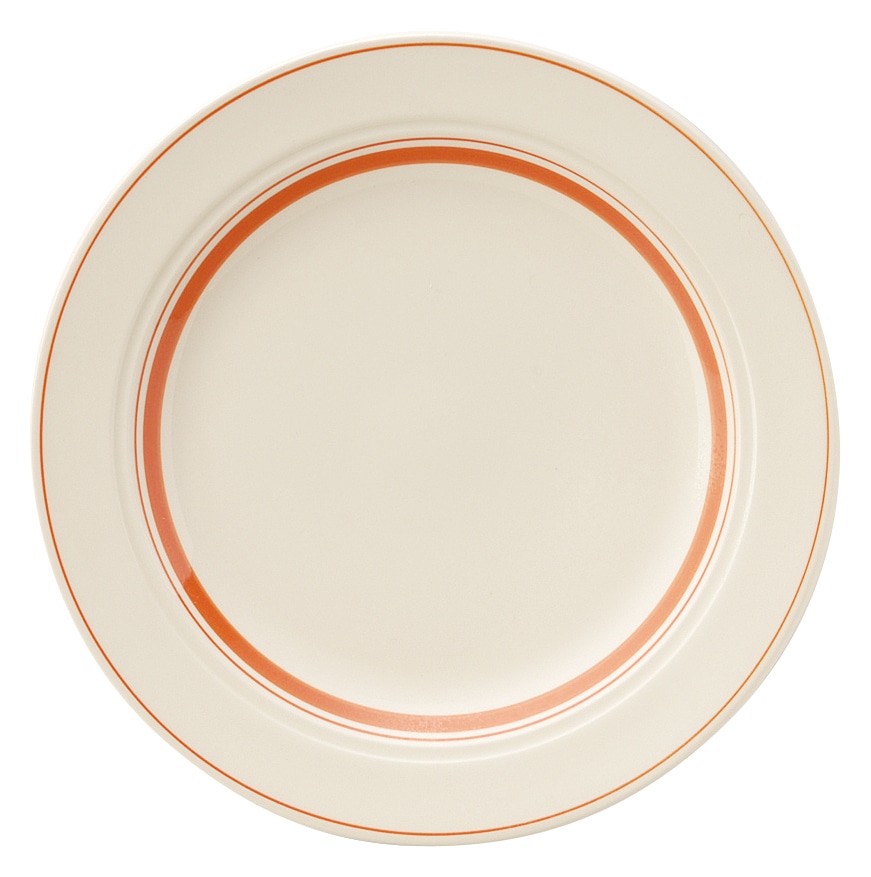 山万 カントリーサイド　ソーバーオレンジ　21cmミート皿 1個（ご注文単位1個）【直送品】
