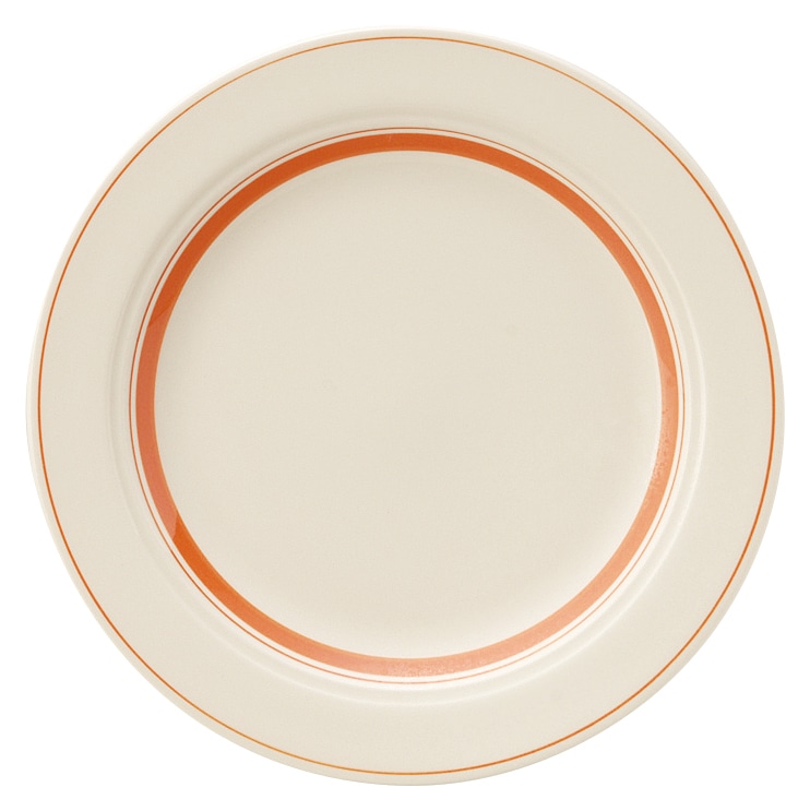 山万 カントリーサイド　ソーバーオレンジ　20cmケーキ皿 1個（ご注文単位1個）【直送品】