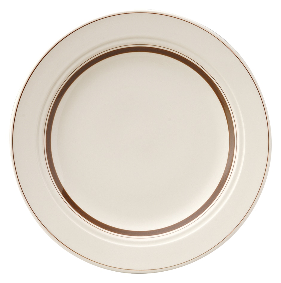 山万 カントリーサイド　ダークブラウン　25.5cmディナー皿 1個（ご注文単位1個）【直送品】