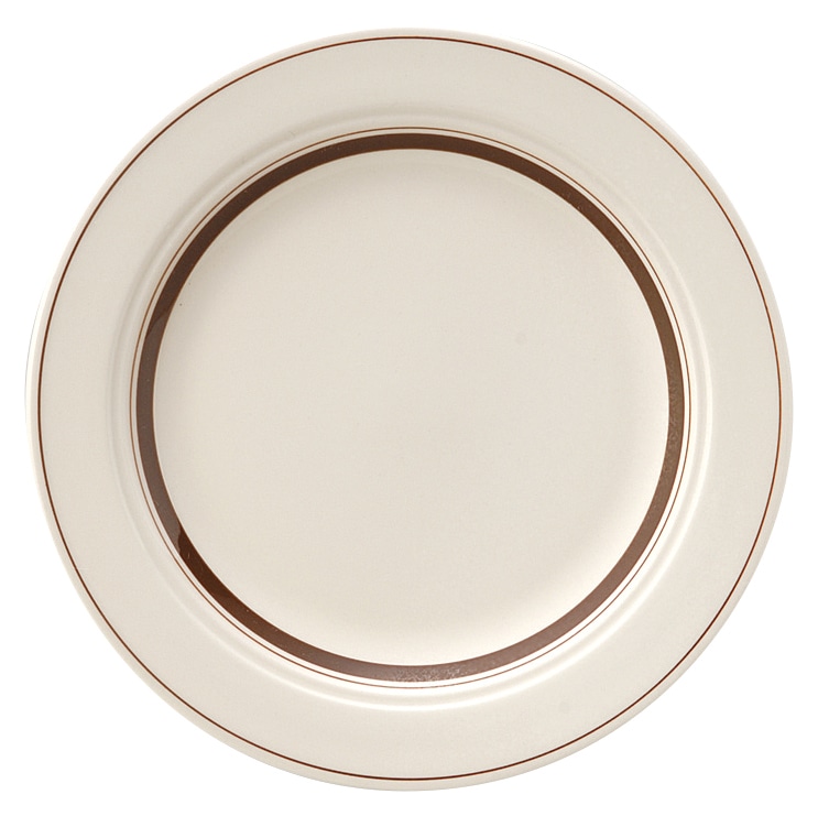 山万 カントリーサイド　ダークブラウン　20cmケーキ皿 1個（ご注文単位1個）【直送品】