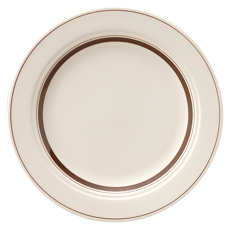 山万 カントリーサイド　ダークブラウン　17.5cmケーキ皿 1個（ご注文単位1個）【直送品】