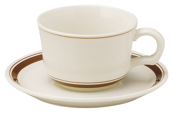 山万 カントリーサイド　ダークブラウン　ティーカップ ※カップ単品のみ 1個（ご注文単位1個）【直送品】