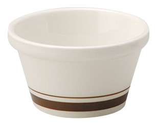 山万 カントリーサイド　ダークブラウン　7.5cmソースカップ 1個（ご注文単位1個）【直送品】