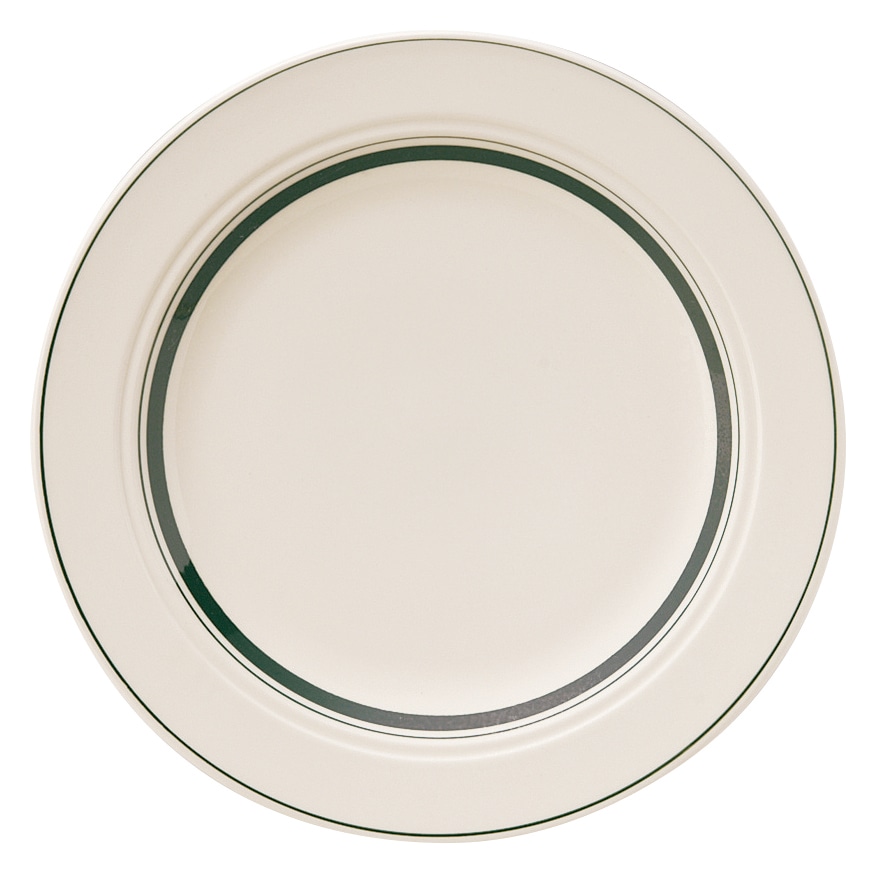 山万 カントリーサイド　モスグリーン　23cmミート皿 1個（ご注文単位1個）【直送品】
