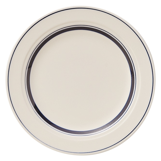 山万 カントリーサイド　ネイビーブルー　17.5cmケーキ皿 1個（ご注文単位1個）【直送品】