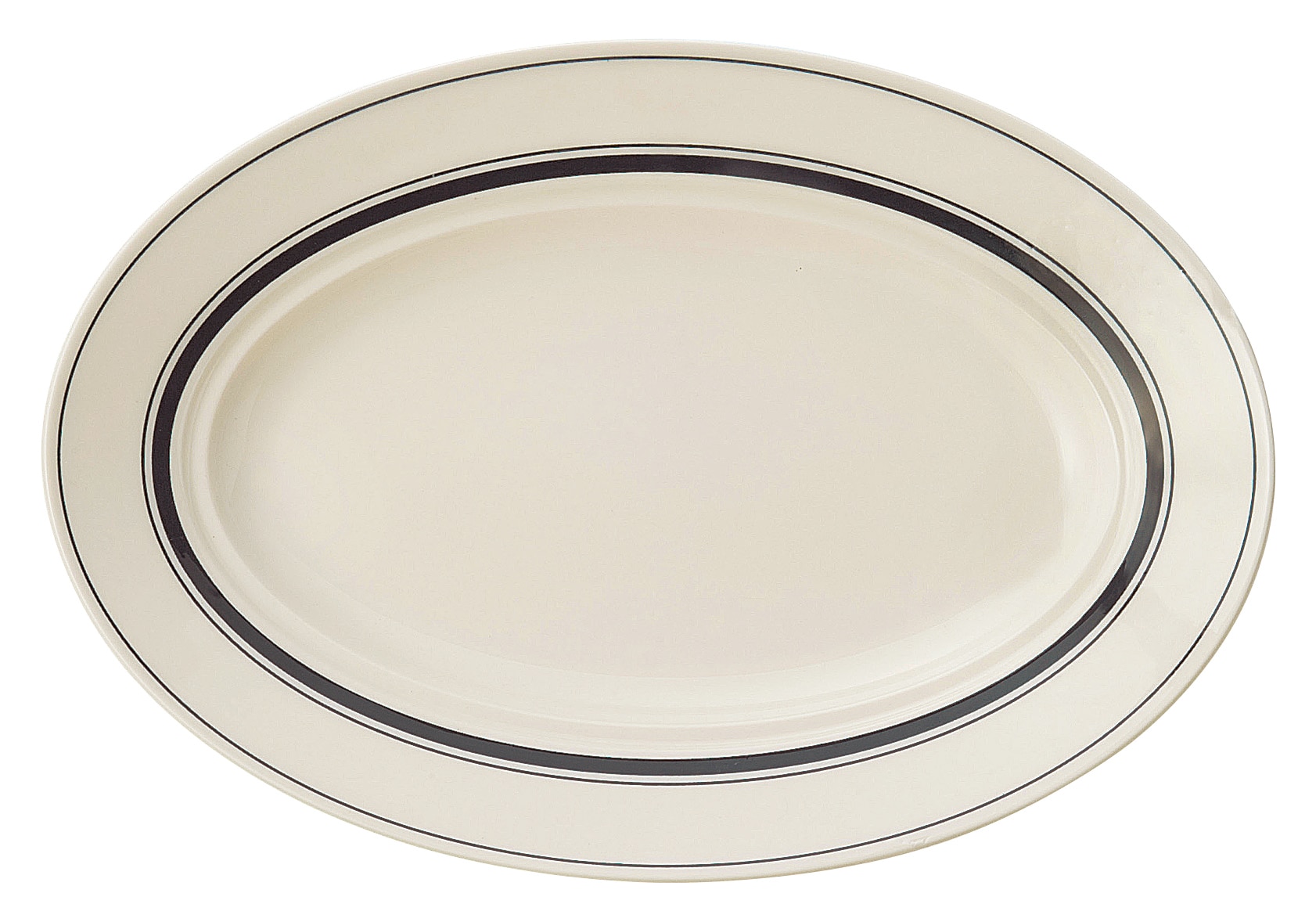 山万 カントリーサイド　ネイビーブルー　32.5cmプラター 1個（ご注文単位1個）【直送品】