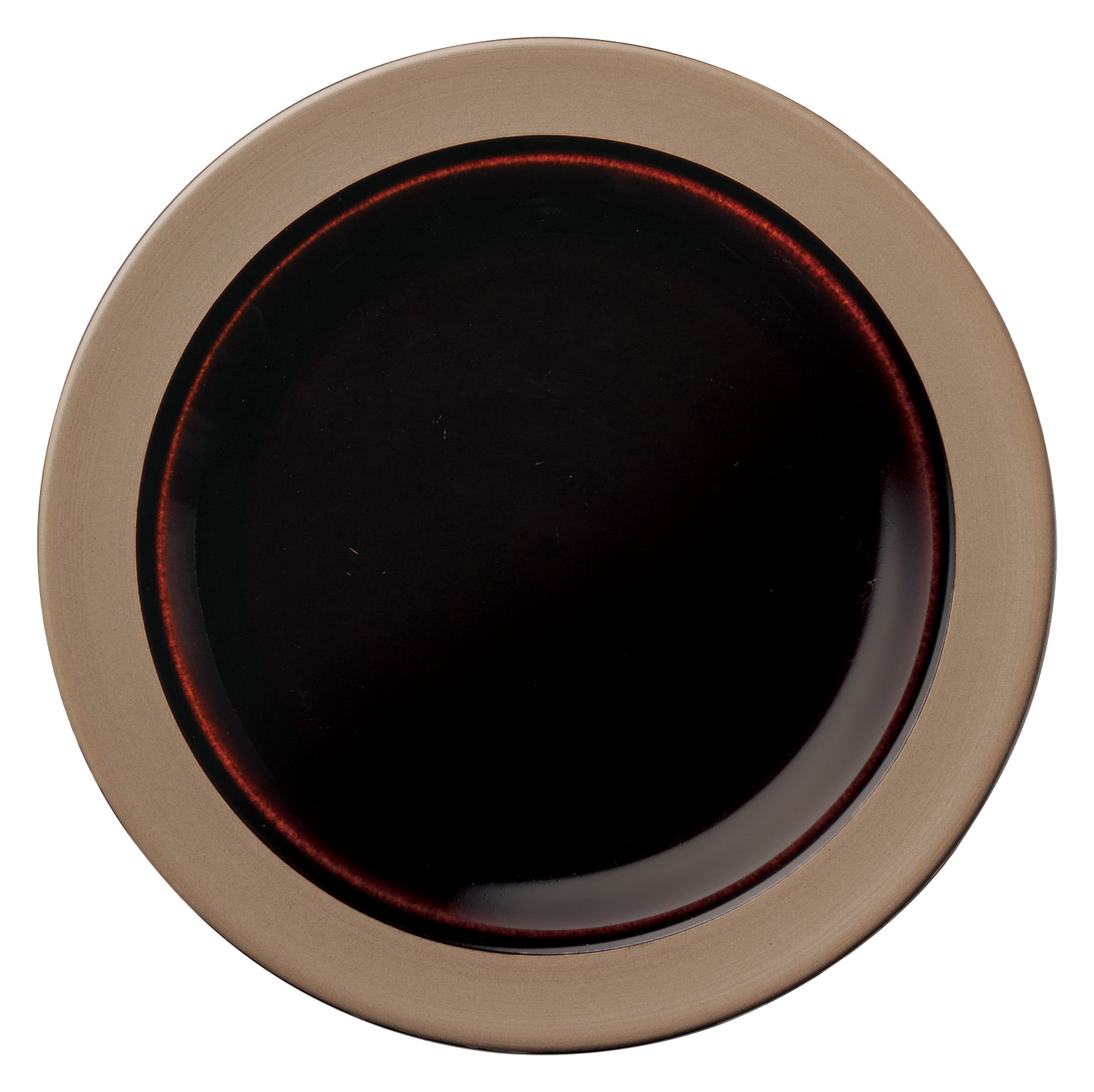 山万 カントリーサイド　オークブラウン　27cmディナー皿 1個（ご注文単位1個）【直送品】