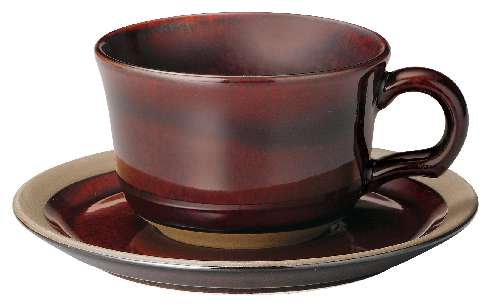 山万 カントリーサイド　オークブラウン　兼用ソーサー※ソーサー単品のみ 1個（ご注文単位1個）【直送品】