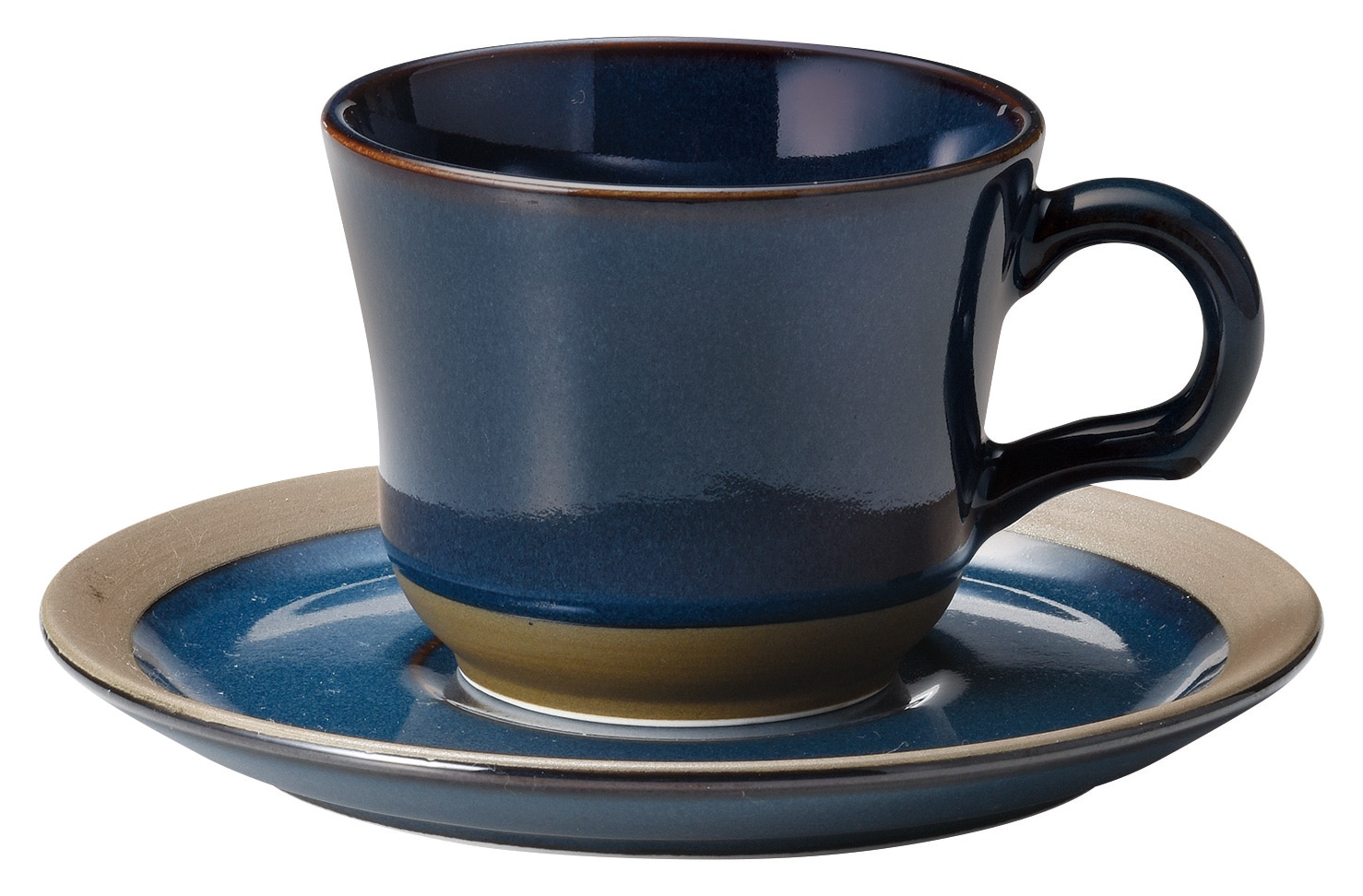 山万 カントリーサイド　レイクブルー　コーヒーカップ ※カップ単品のみ 1個（ご注文単位1個）【直送品】