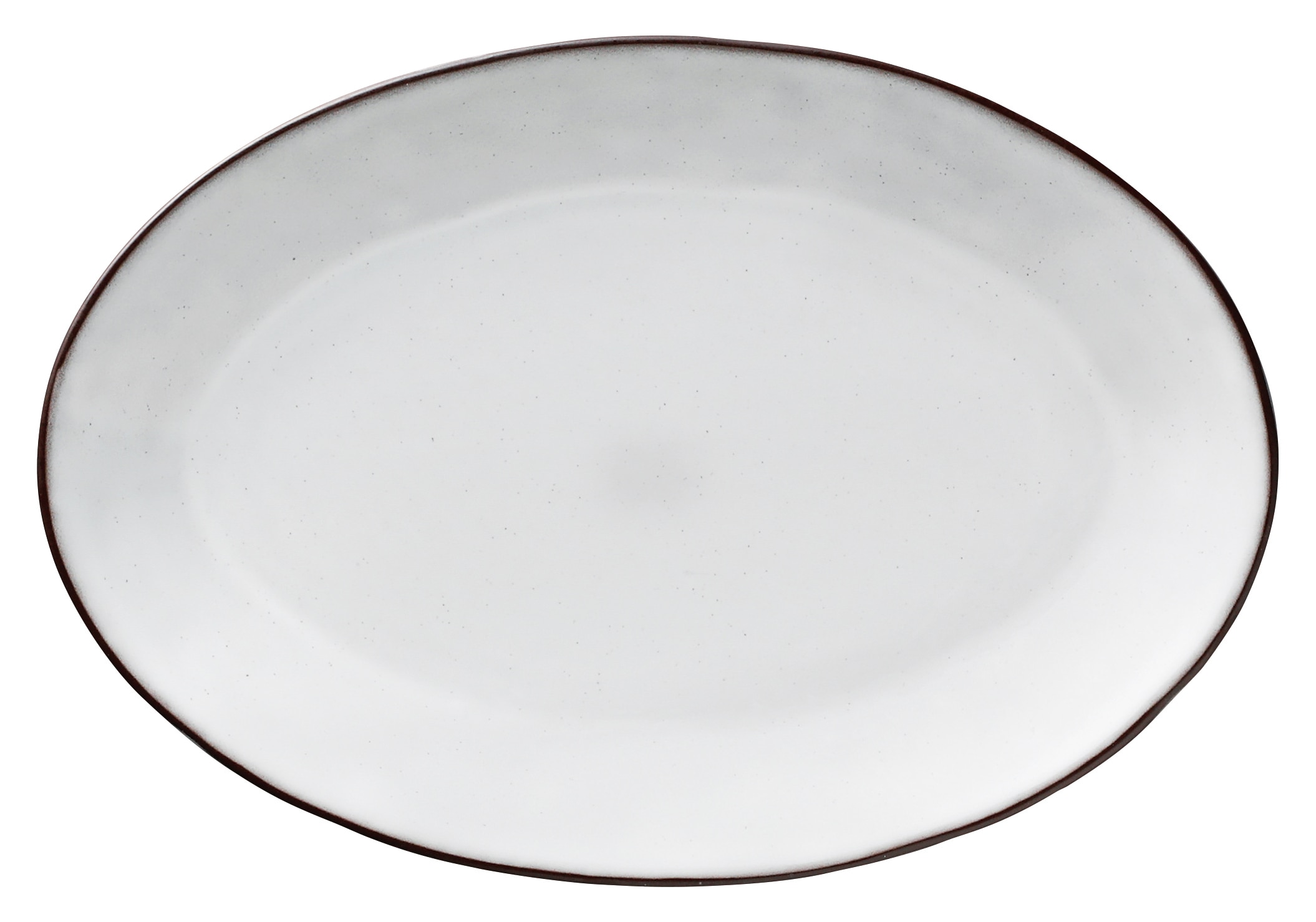 山万 ラフェルム　スモークホワイト　29cmプラター 1個（ご注文単位1個）【直送品】