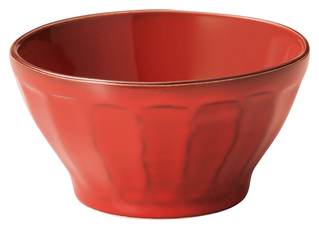 山万 ラフェルム　ウ゛ィンテージレッド　13cmカフェオレボウル 1個（ご注文単位1個）【直送品】