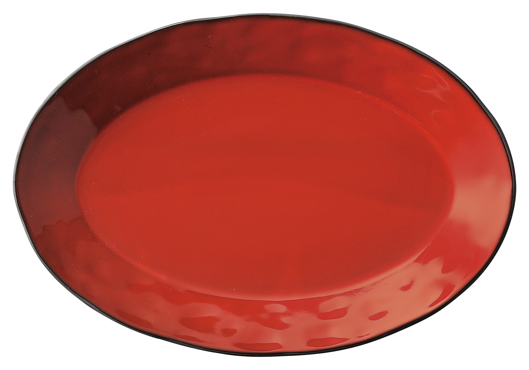 山万 ラフェルム　ウ゛ィンテージレッド　31cmプラター 1個（ご注文単位1個）【直送品】