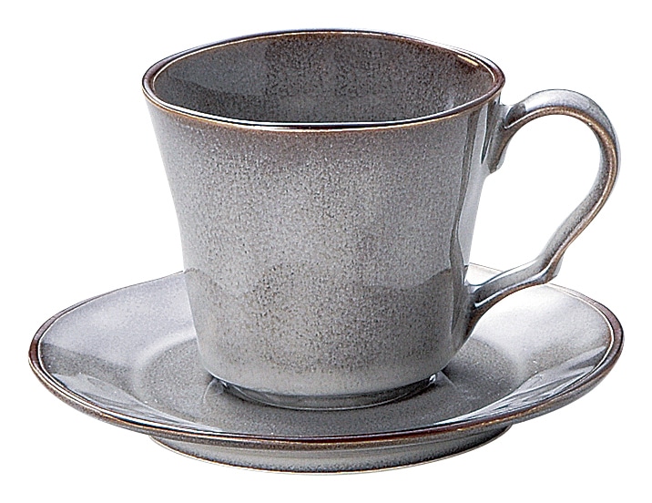 山万 ラフェルム　ストームグレー　コーヒーカップ ※カップ単品のみ 1個（ご注文単位1個）【直送品】