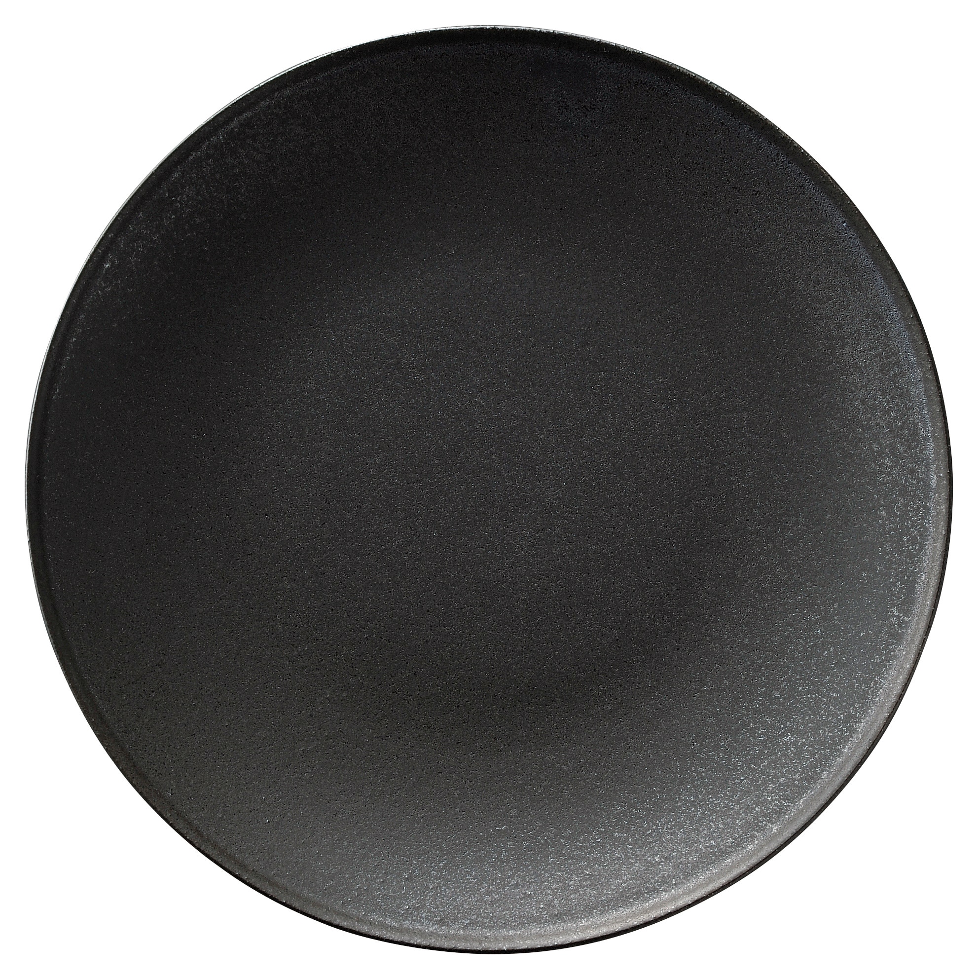 山万 フィノ　クリスタルブラック　24cmプレート 1個（ご注文単位1個）【直送品】