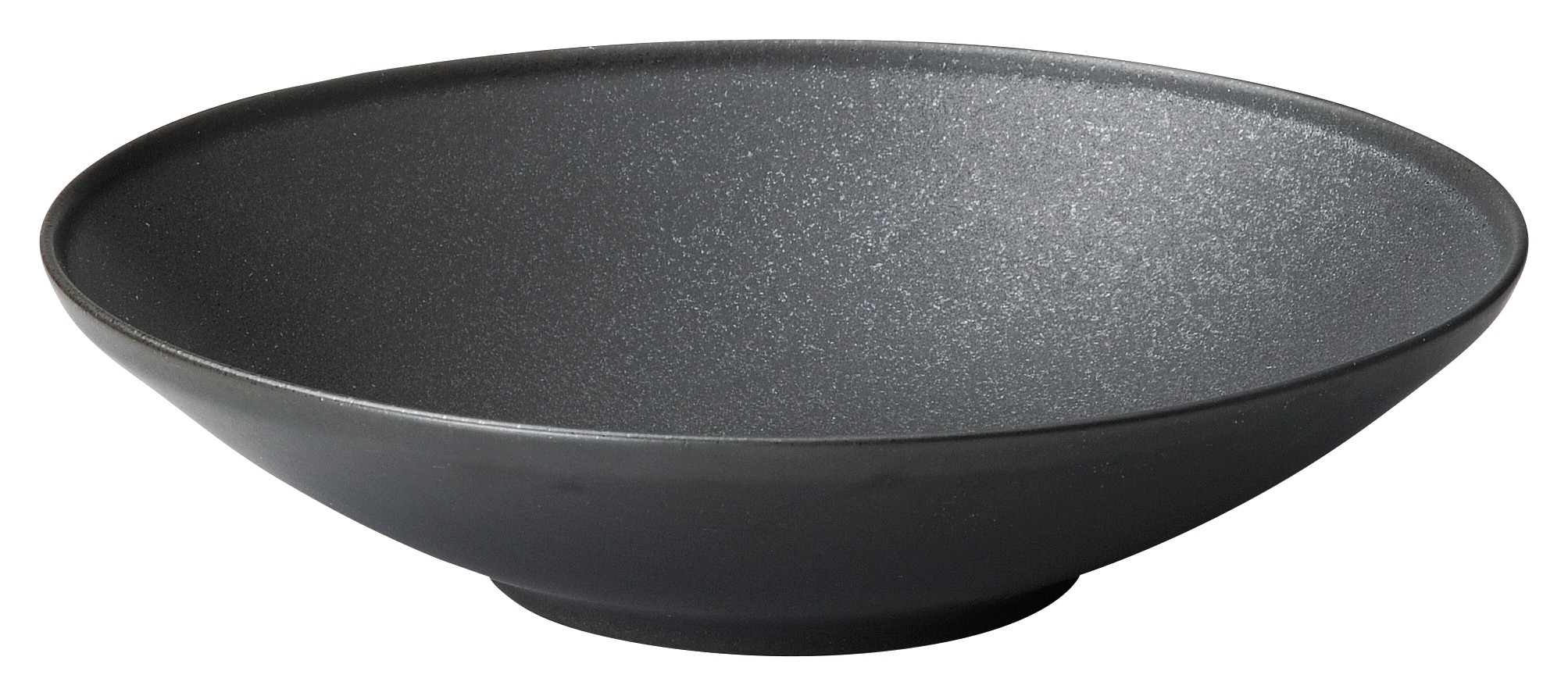 山万 フィノ　クリスタルブラック　23.5cm浅ボウル 1個（ご注文単位1個）【直送品】
